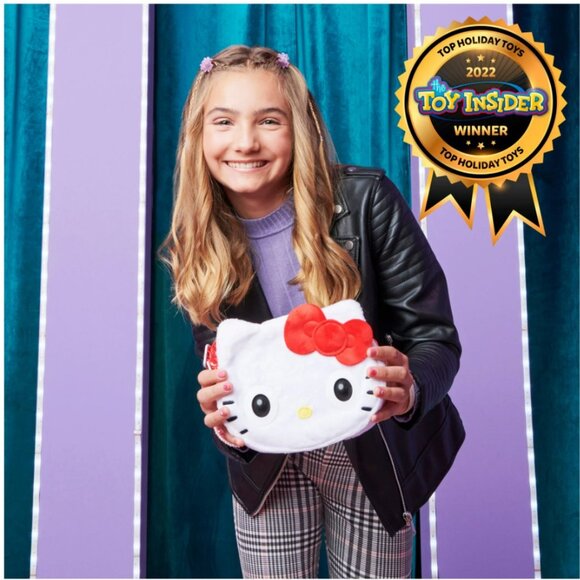 NEW Hello Kitty Sanrio Purse Pets w/ 30 Sounds Blinking Eyes Crossbody Bag Inter - Picture 12 of 16